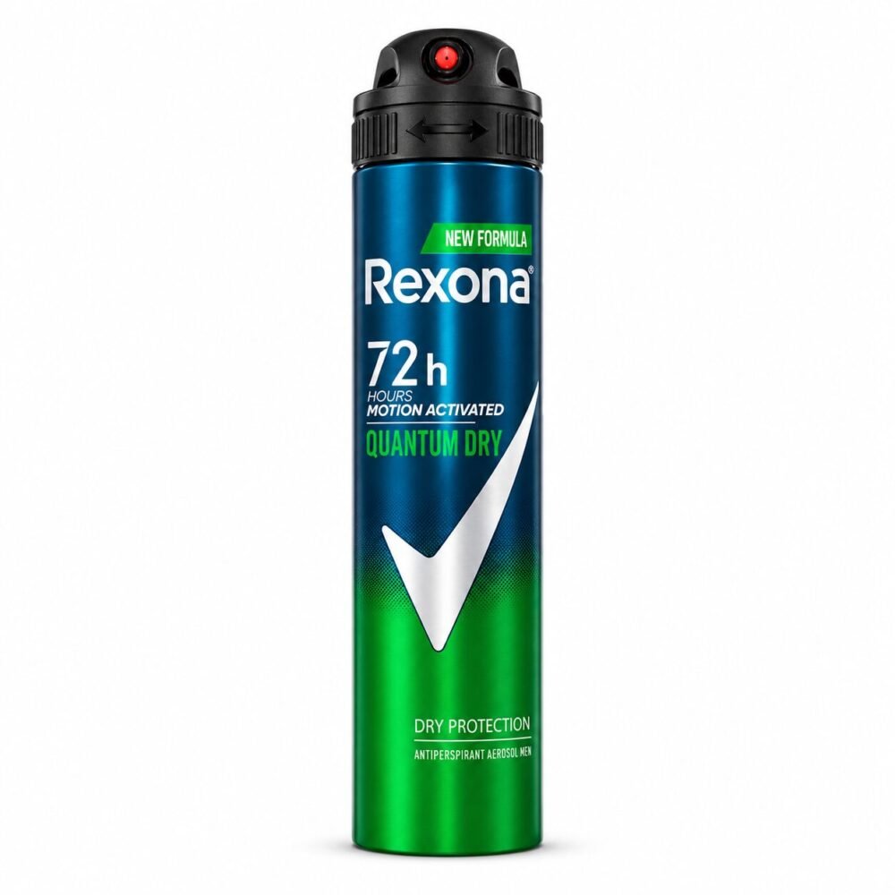 "Rexona" Deodorant for MEN Motion Sense 72h 200ml - بخاخ مزيل التعرّق من ريكسونا للرجال