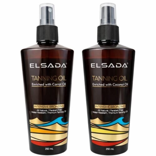 "ELSADA" Tanning Oil Intensive Bronzing 250 ml  - زيت تسمير طبيعي