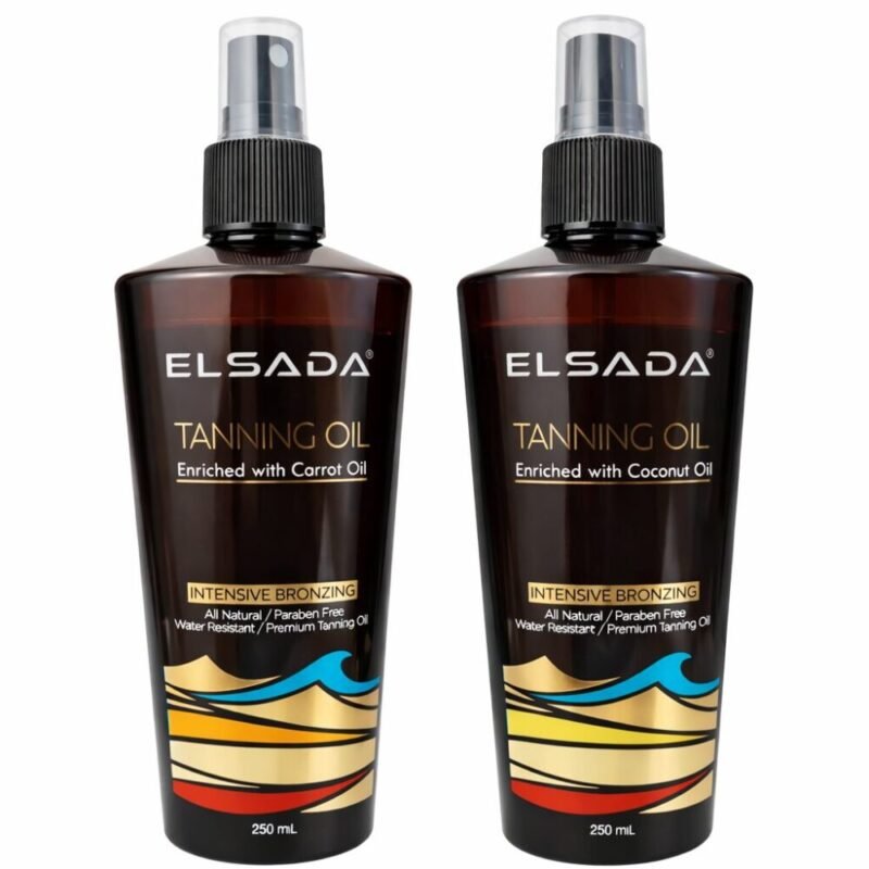 "ELSADA" Tanning Oil Intensive Bronzing 250 ml  - زيت تسمير طبيعي