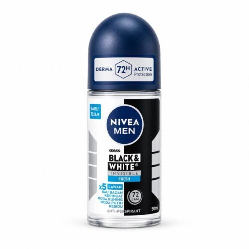 "NIVEA" Deodorant Roll-On For MEN 48/72h 50ml - نيفيا مزيل التعرّق
