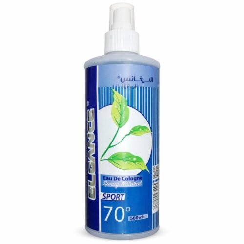 "ELEGANCE" Eau de Cologne Spray Natural 500 ml - اليغانس كولونيا
