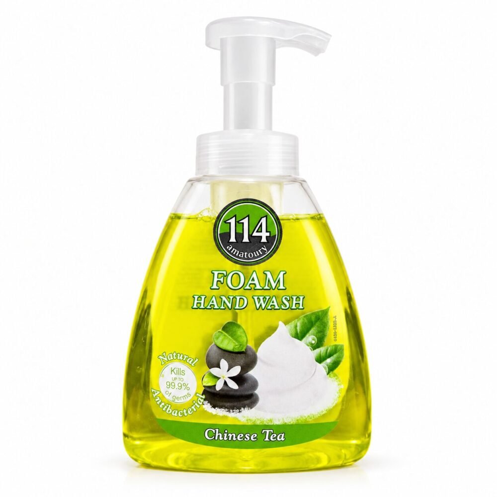 "114 amatoury" FOAM Hand Wash Antibacterial 400 ml - صابون سائل لليدين مع رغوة فورية