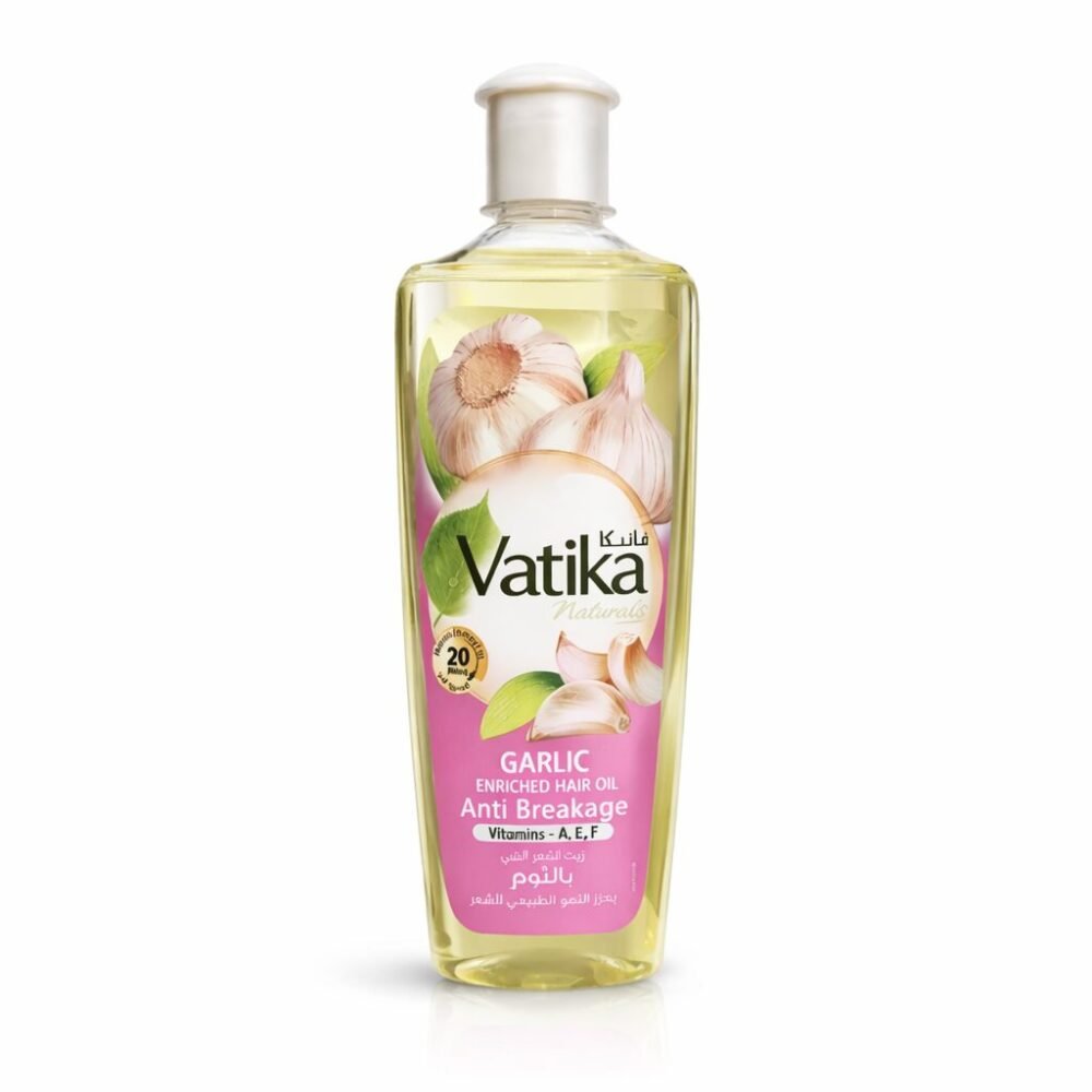 "Vatika" Naturals Enriched Hair Oil with Vitamins A,E,F 200 ml - فاتيكا زيت الشعر الغني
