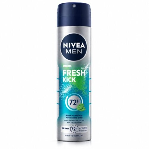 "NIVEA" Deodorant Spray for MEN 72h 150ml - نيفيا بخاخ مزيل التعرّق