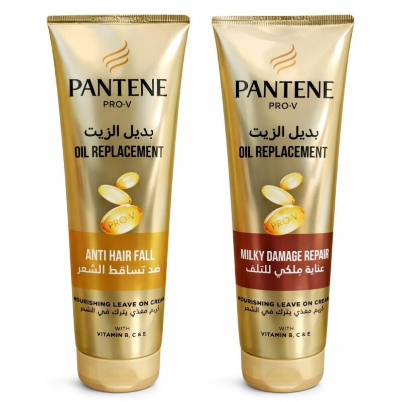 "PANTENE" Oil Replacement 275ml - كريم بديل الزيت مغذي يترك في الشعر