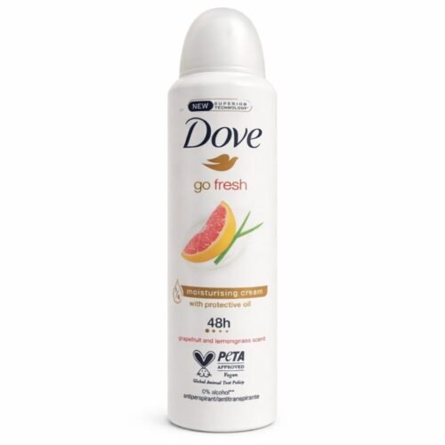 "Dove" Deodorant Spray 1/4 moisturising cream 48h 250 ml - دوف بخاخ مزيل التعرّق