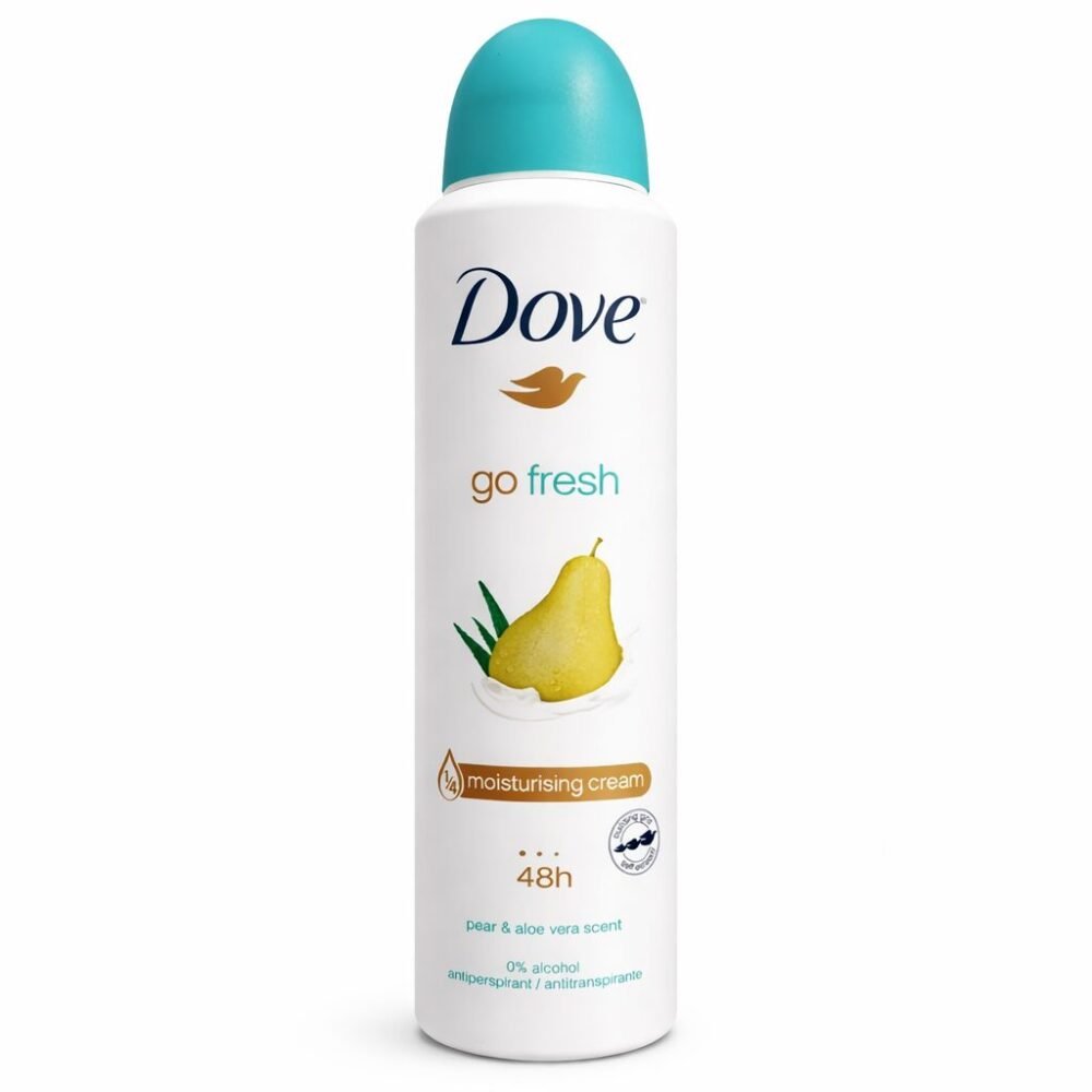 "Dove" Deodorant Spray 1/4 moisturising cream 48h 250 ml - دوف بخاخ مزيل التعرّق