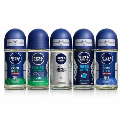 "NIVEA" Deodorant Roll-On For MEN 48/72h 50ml - نيفيا مزيل التعرّق