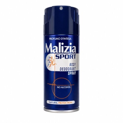 "Malizia Uomo" Eau de Toilette Deodorant 150 ml - بخاخ معطر ومزيل للتعرّق