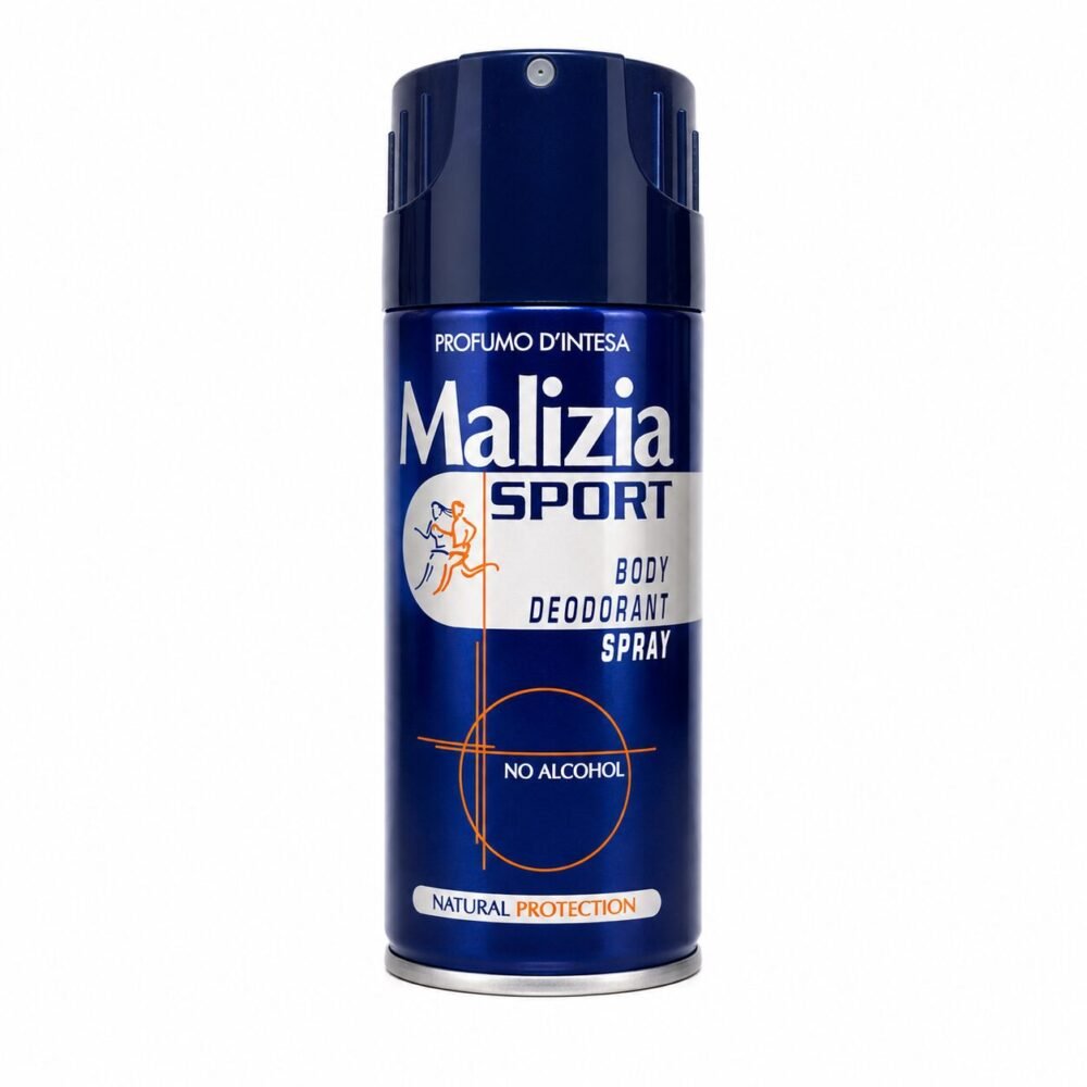 "Malizia Uomo" Eau de Toilette Deodorant 150 ml - بخاخ معطر ومزيل للتعرّق