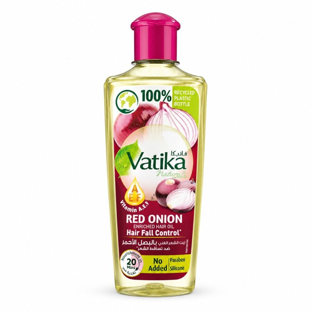 "Vatika" Naturals Enriched Hair Oil with Vitamins A,E,F 200 ml - فاتيكا زيت الشعر الغني