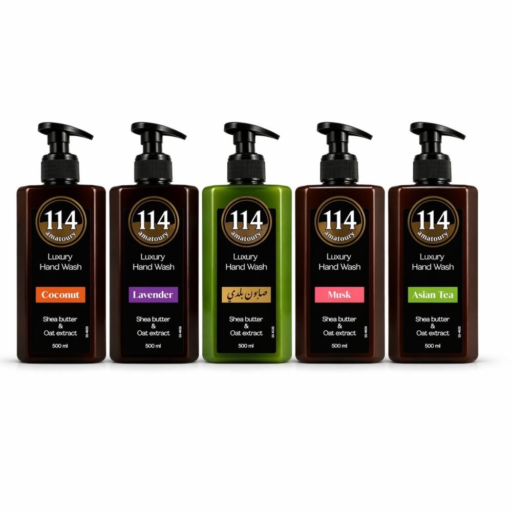 "114 amatoury" Luxury Hand Wash 500 ml - صابون سائل لليدين