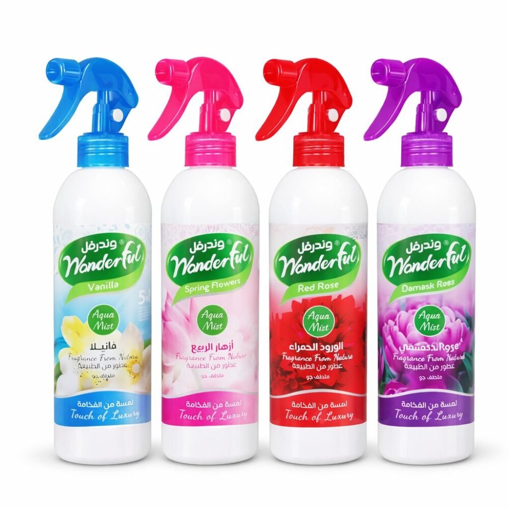"Wonderful" Aqua Mist touch of luxury 325 ml - ملطف جو من عطور الطبيعة