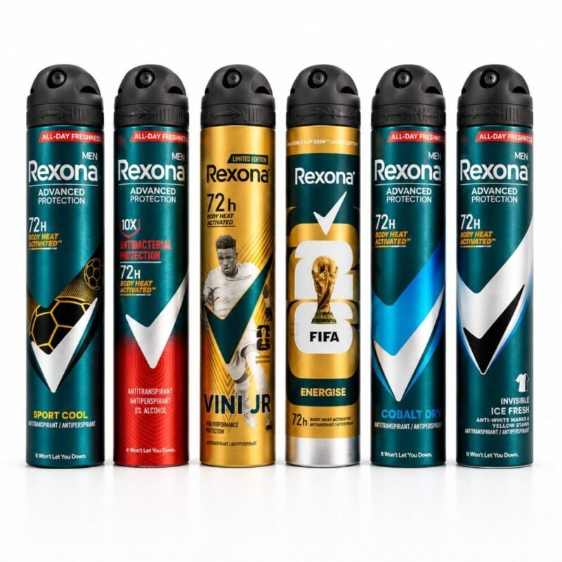 "Rexona" Deodorant for MEN Motion Sense 72h 200ml - بخاخ مزيل التعرّق من ريكسونا للرجال