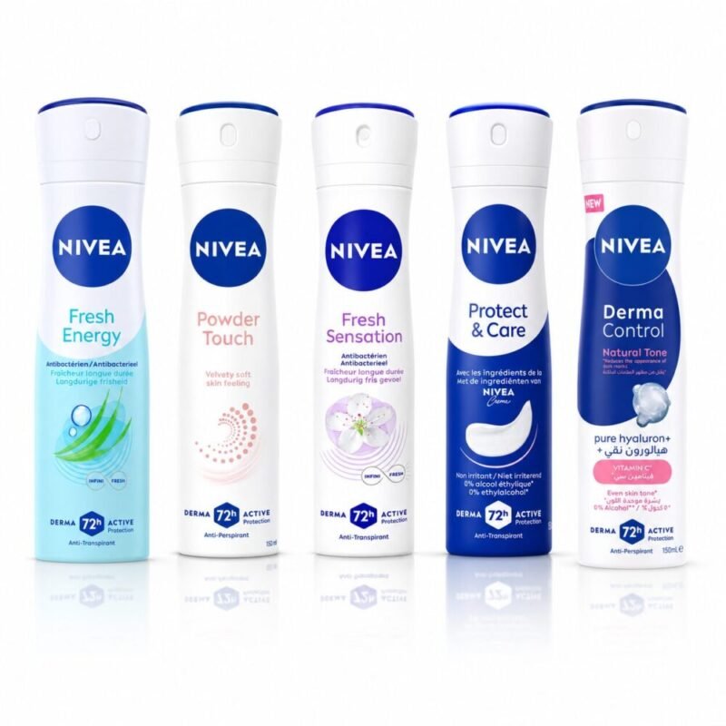 file_00000000ffa471f4bbc370cfe8fcd0e0 "NIVEA" Deodorant Spray 72h 150ml - نيفيا بخاخ مزيل التعرّق
