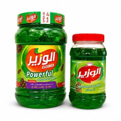 "al WAZIR" Powerful Anti-Septic Cleaner Pine Oil 450/900 g - الوزير جل متعدد الإستعمالات ينظف ,يطهر ويعقم