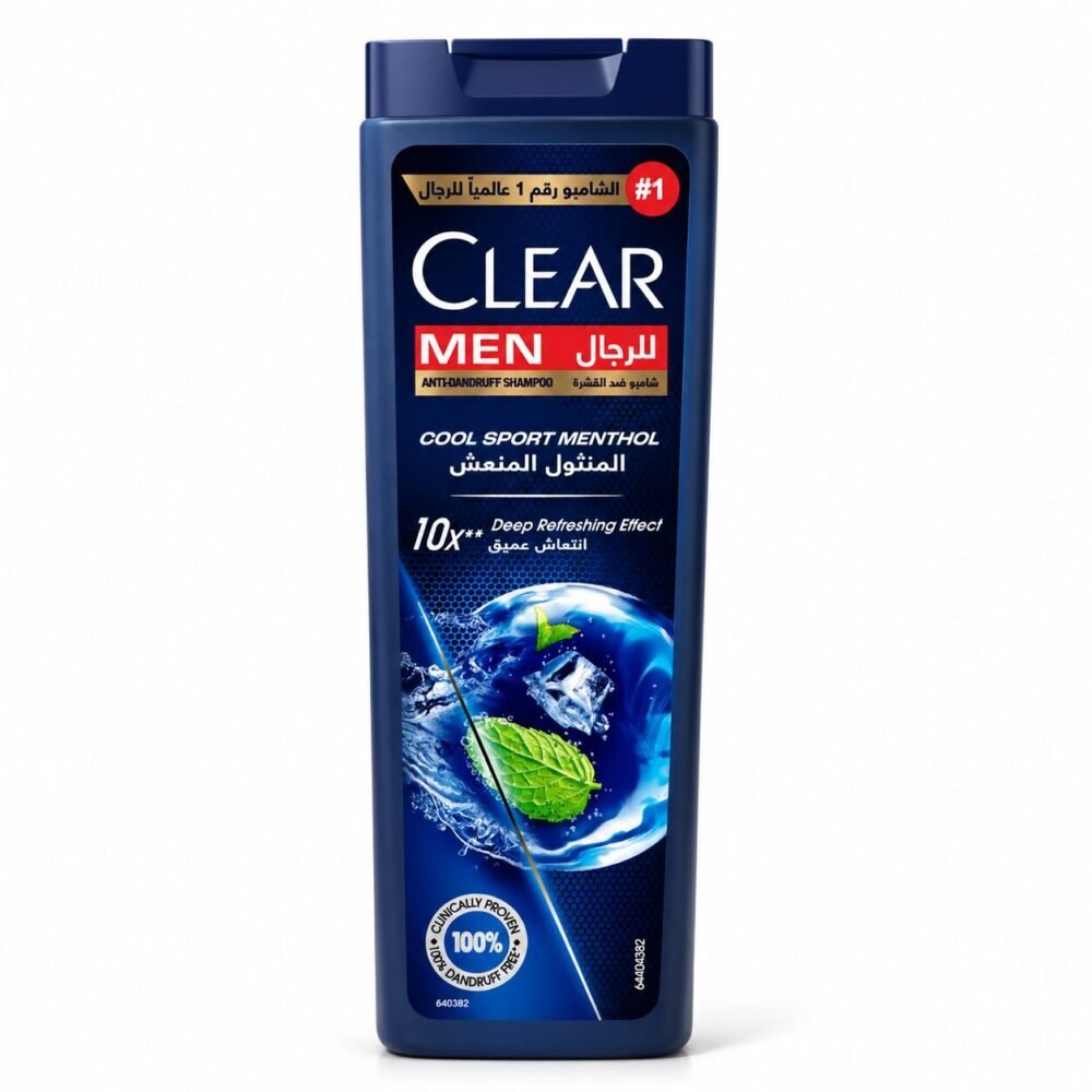"CLEAR" Anti-Dandruff Shampoo for MEN 360 ml - شامبو كلير