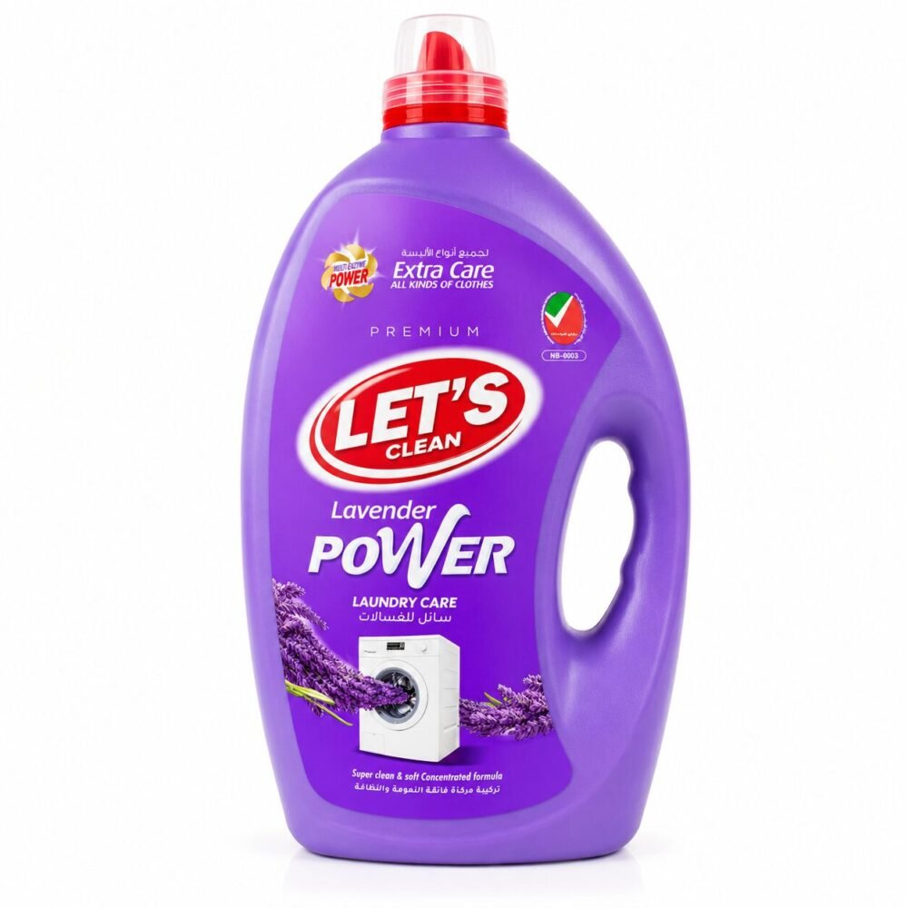 "LET'S clean" Laundry Care 5000 ml - سائل للغسالات