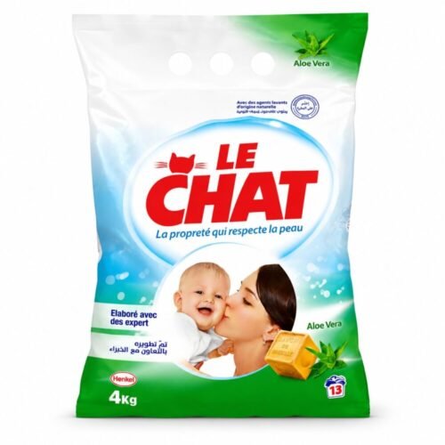 "LE CHAT" Laundry Detergent Powder 4 kg - مسحوق بودر للغسيل