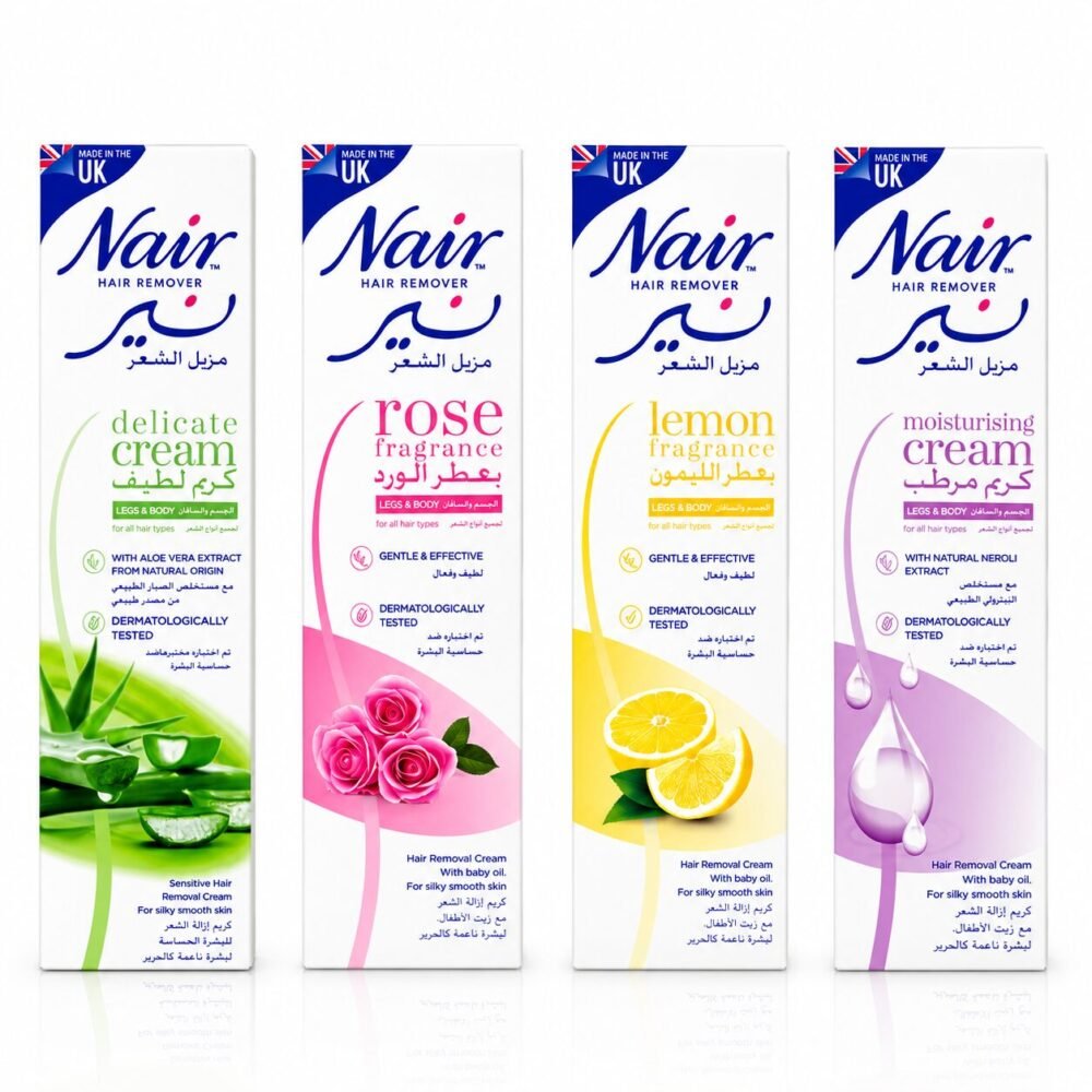 "Nair" Hair Remover Cream 110 g - نير كريم مزيل الشعر بروائح متعددة