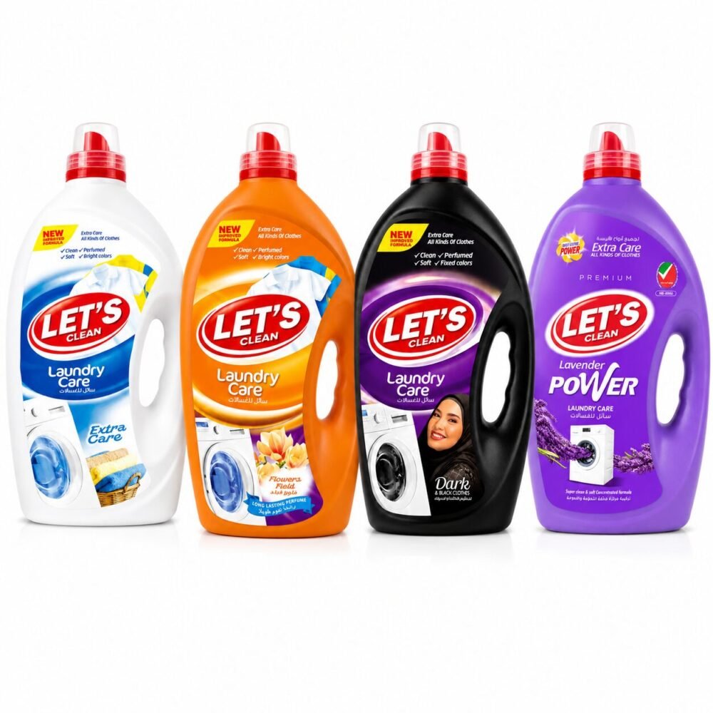 "LET'S clean" Laundry Care 5000 ml - سائل للغسالات