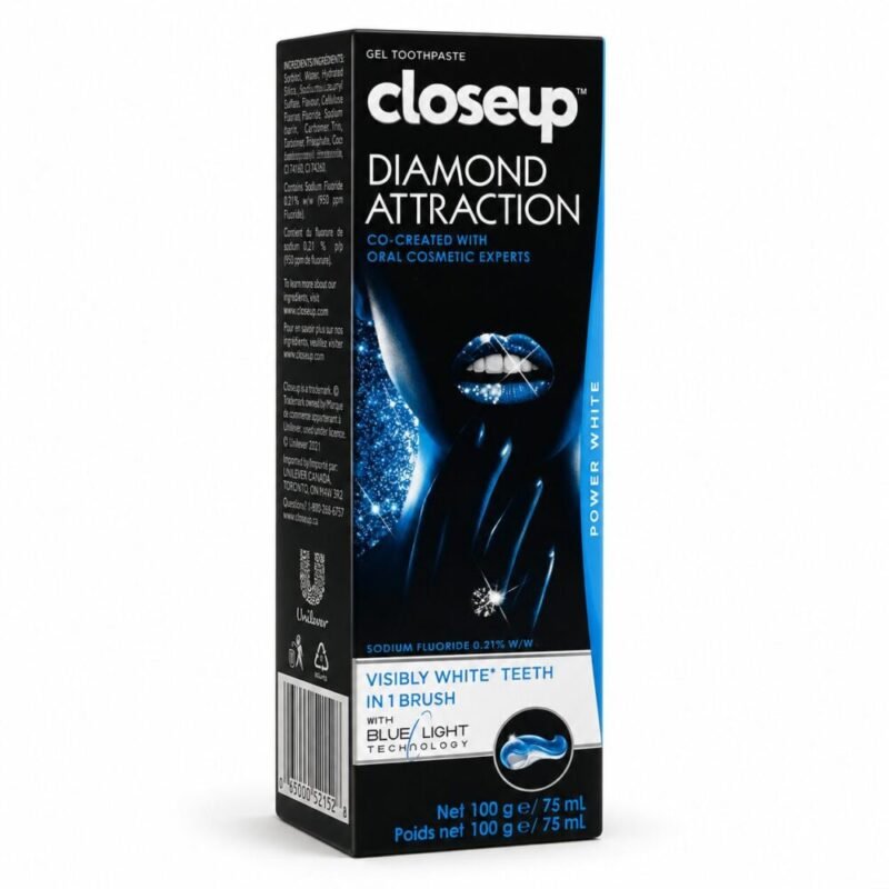 "Closeup" Diamond Attraction 100g -  أسنان بيضاء بشكل واضح بجاذبية الألماس