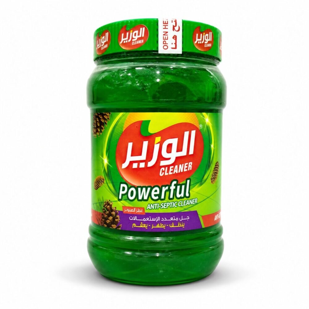 "al WAZIR" Powerful Anti-Septic Cleaner Pine Oil 450/900 g - الوزير جل متعدد الإستعمالات ينظف ,يطهر ويعقم