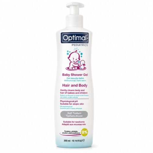 "Optimal" Baby Shower Gel 300 ml -  جل استحمام لشعر وجسم الأطفال