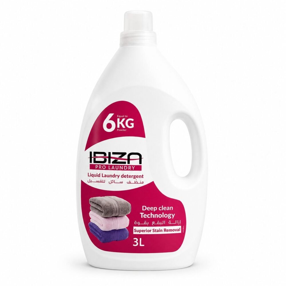 "IBIZA" Pro Liquid Laundry Detergent 3L - إيبيزا سائل غسيل