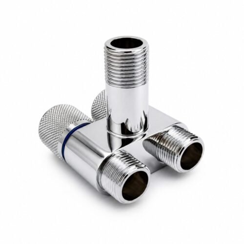 "Sanitary Wave" Way Diverter Valve-3   6*7*7 cm - محبس/صمام تحويل ثلاثي الاتجاهات