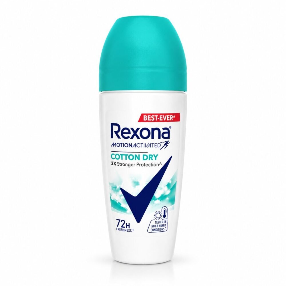 "Rexona" Motion Activated Deodorant Roll-On 72h 45 ml - ريكسونا مزيل التعرّق