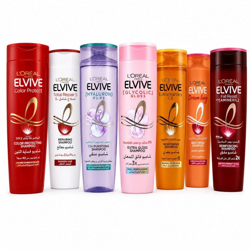 "L'OREAL ELVIVE" Shampoo 400 ml - شامبو