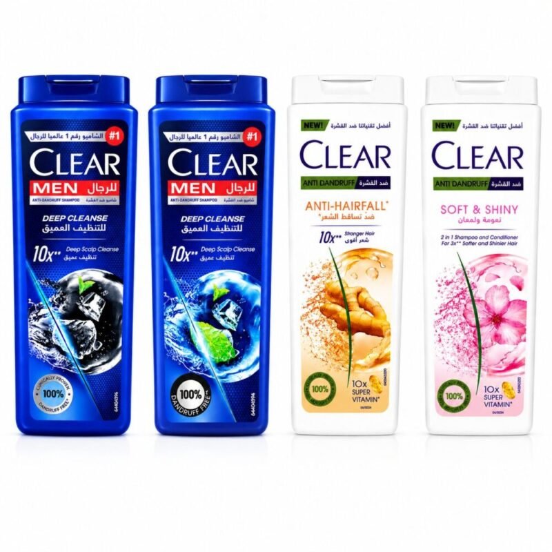 file_00000000710c81f482753cfa61b16f7a "CLEAR" Anti-Dandruff Shampoo for MEN 10x Super Vitamin 600 ml - شامبو كلير