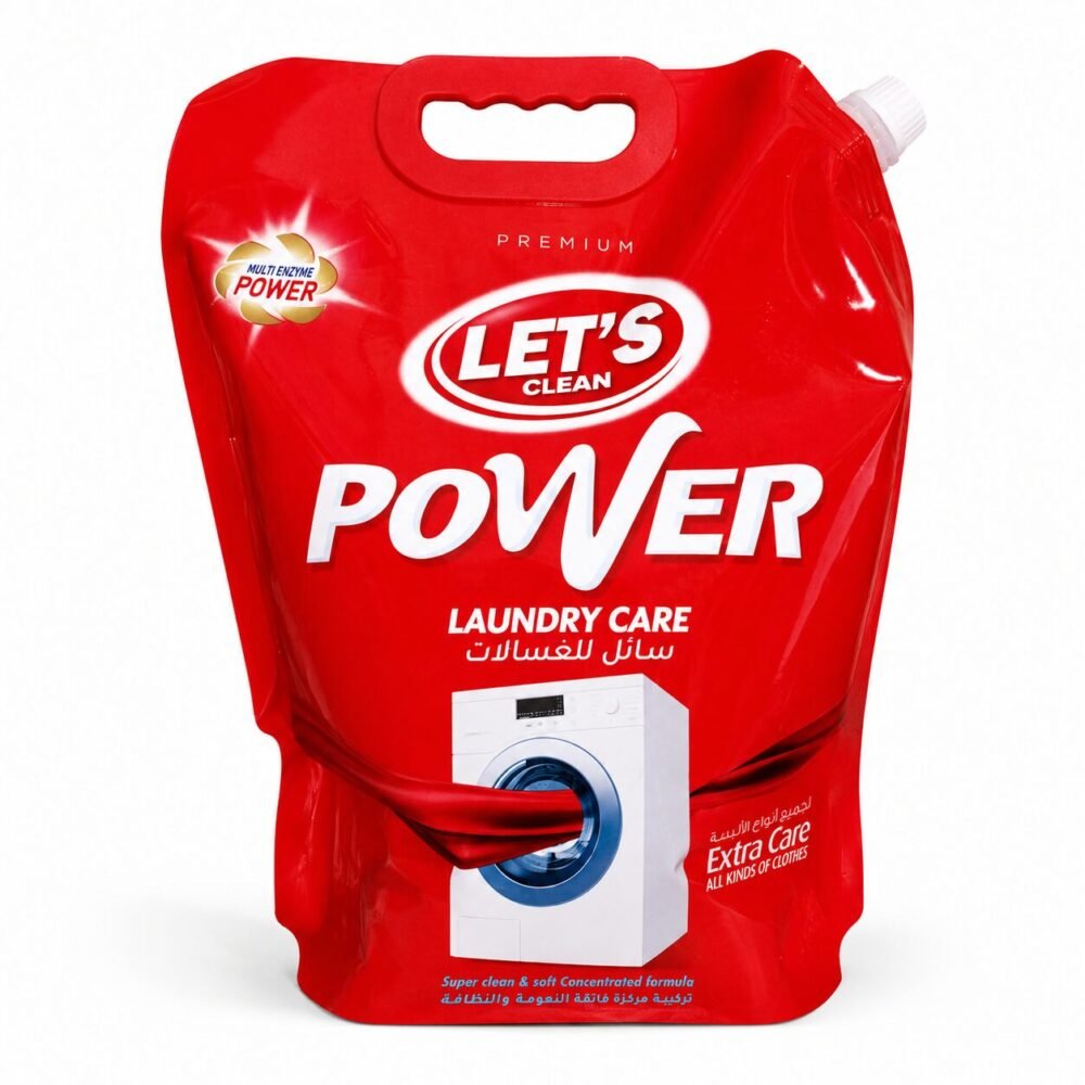 "LET'S clean" Laundry Care 3500 ml - سائل للغسالات