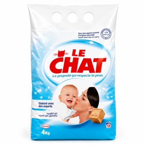 "LE CHAT" Laundry Detergent Powder 4 kg - مسحوق بودر للغسيل