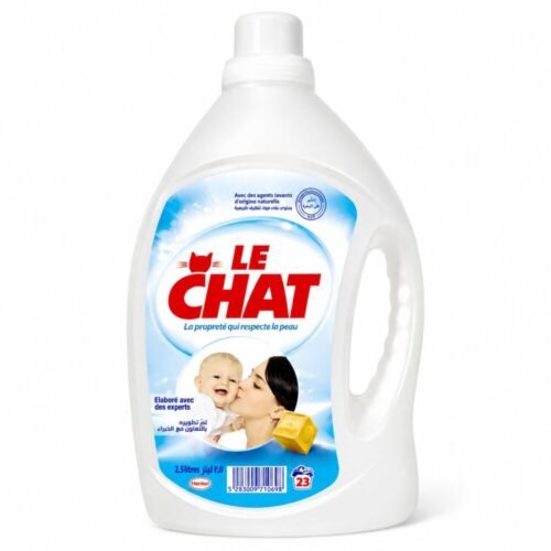 "LE CHAT" Sensitive Gel Laundry Detergent 2.5L - سائل غسيل