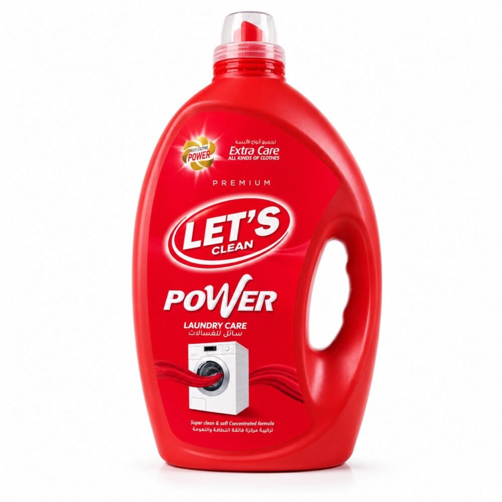 "LET'S clean" Laundry Care 5000 ml - سائل للغسالات