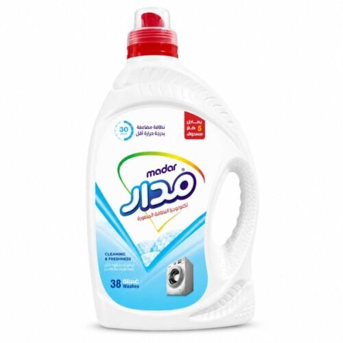 file_000000007e3471f4965924d0a3342a77 "Madar" Cleaning and Freshness 38 Washes 2.5L - سائل غسيل