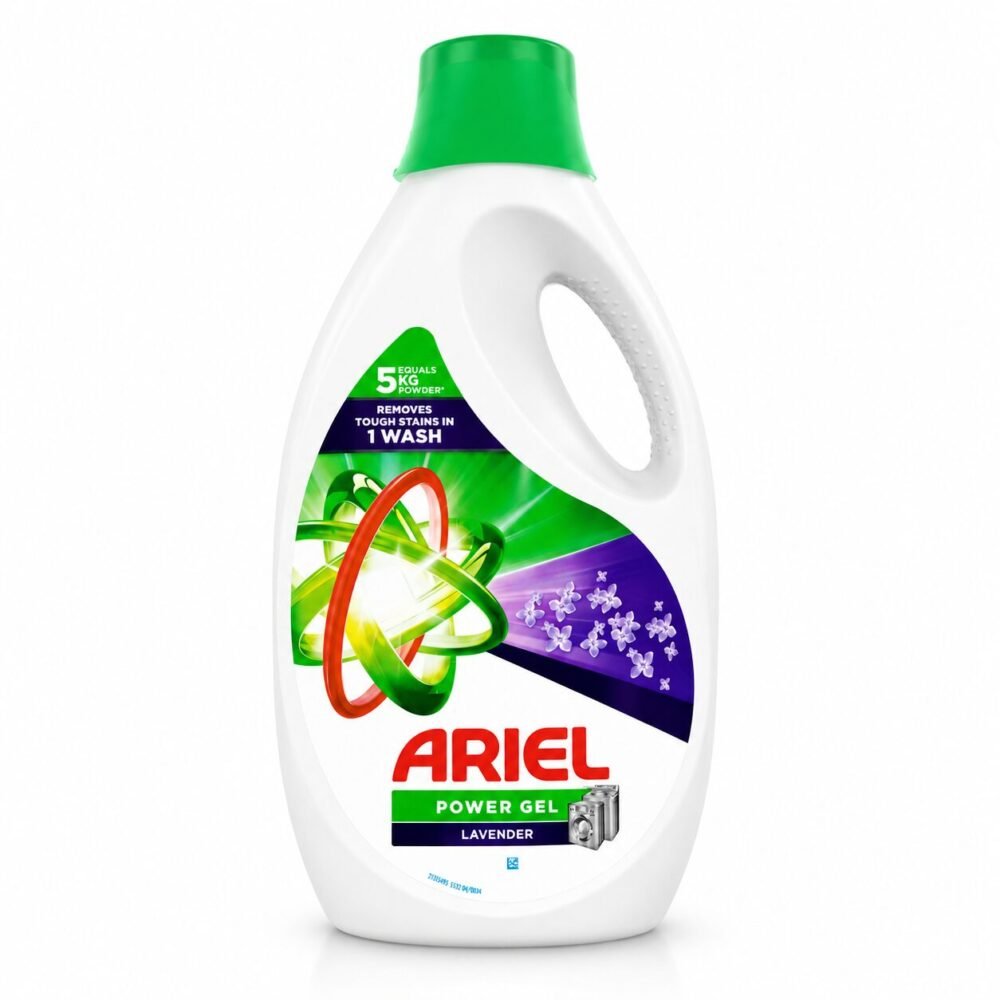 "ARIEL" Power Gel Removers Tough Stains in 1 Wash 2.35 kg - اريال بور جل سائل غسيل