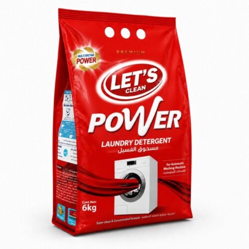 "LET'S clean" Laundry Detergent 6 kg - مسحوق الغسيل