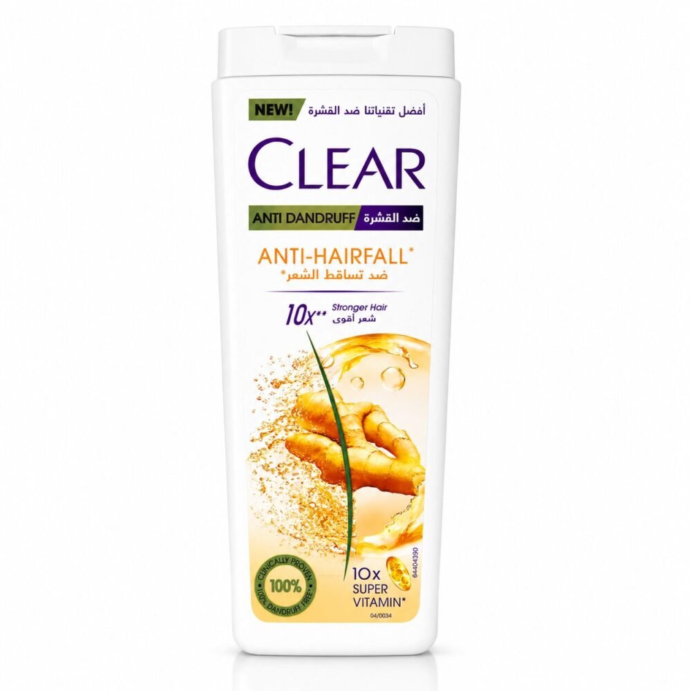 "CLEAR" Anti-Dandruff Shampoo for MEN 10x Super Vitamin 600 ml - شامبو كلير
