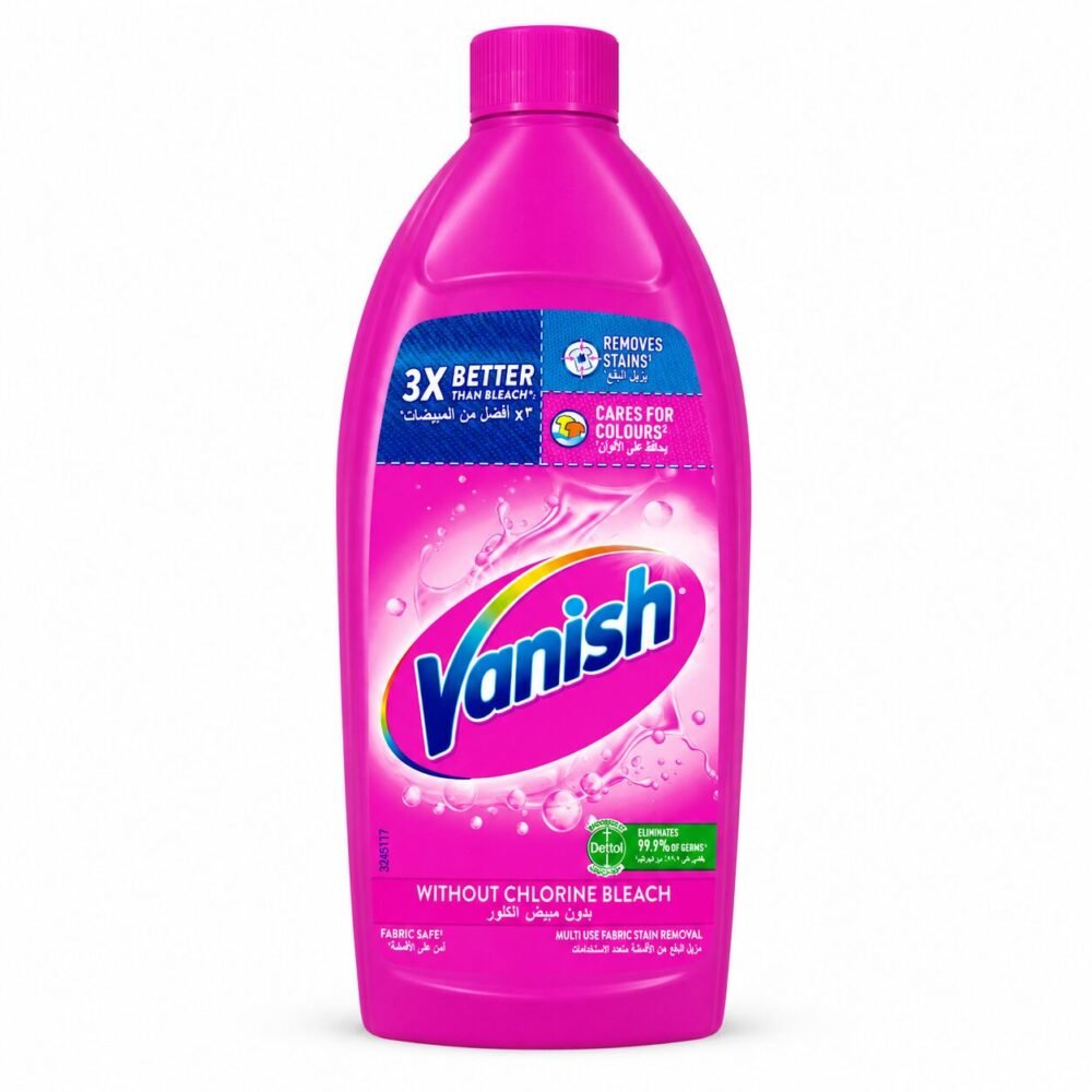 "Vanish" Oxi Action Colour Safe Fabric Stain Remover 495 ml - فانيش مزيل بقع للأقمشة الملوّنة بدون مبيض الكلور