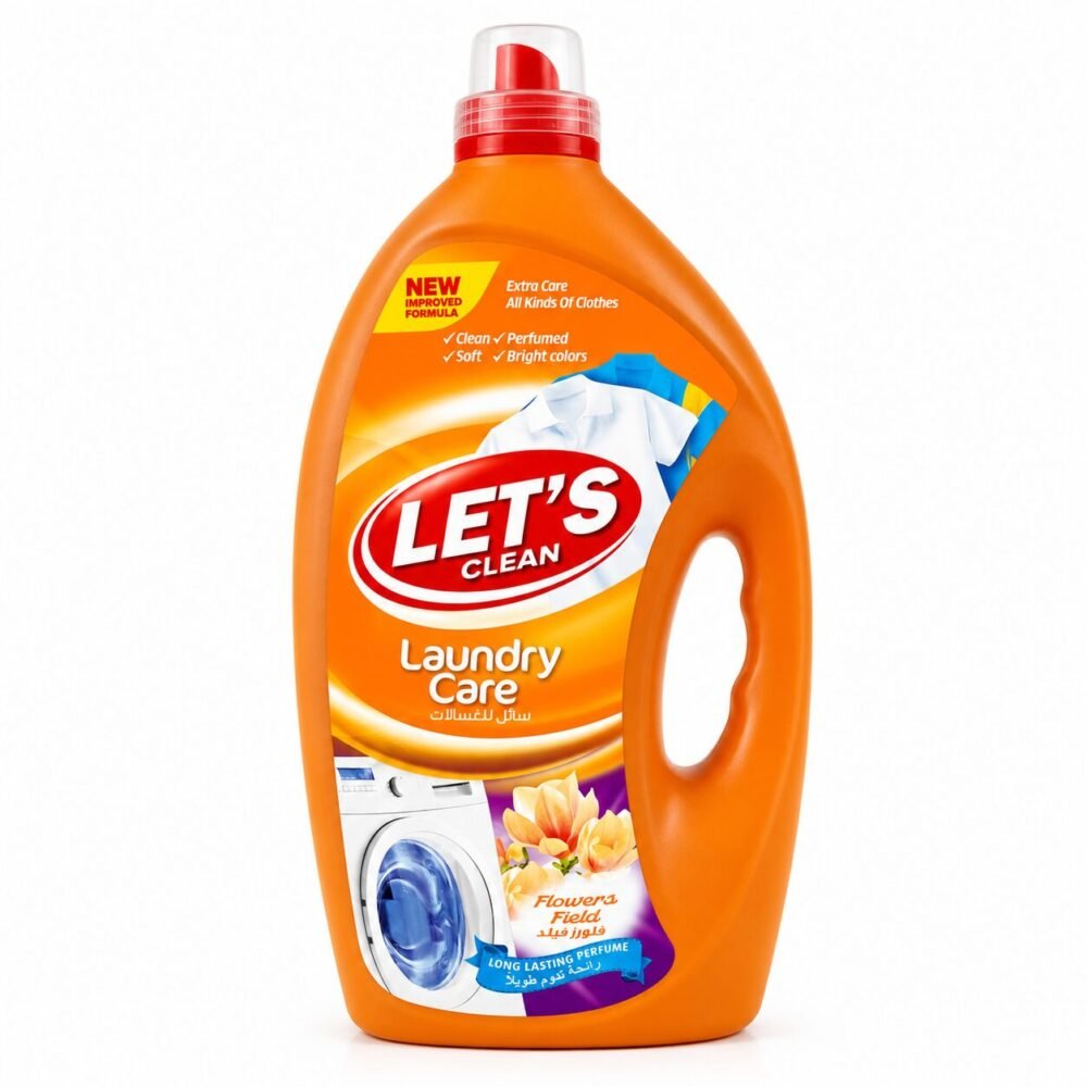 "LET'S clean" Laundry Care 5000 ml - سائل للغسالات