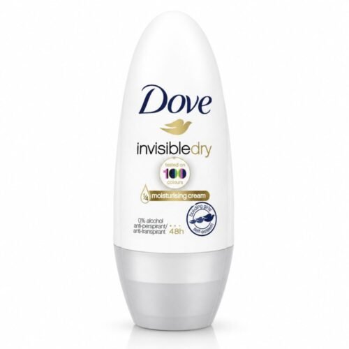 "Dove" Antiperspirant Deodorant Roll-On 1/4 moisturising cream 48h 40/50 ml - دوف مزيل التعرّق رول أون