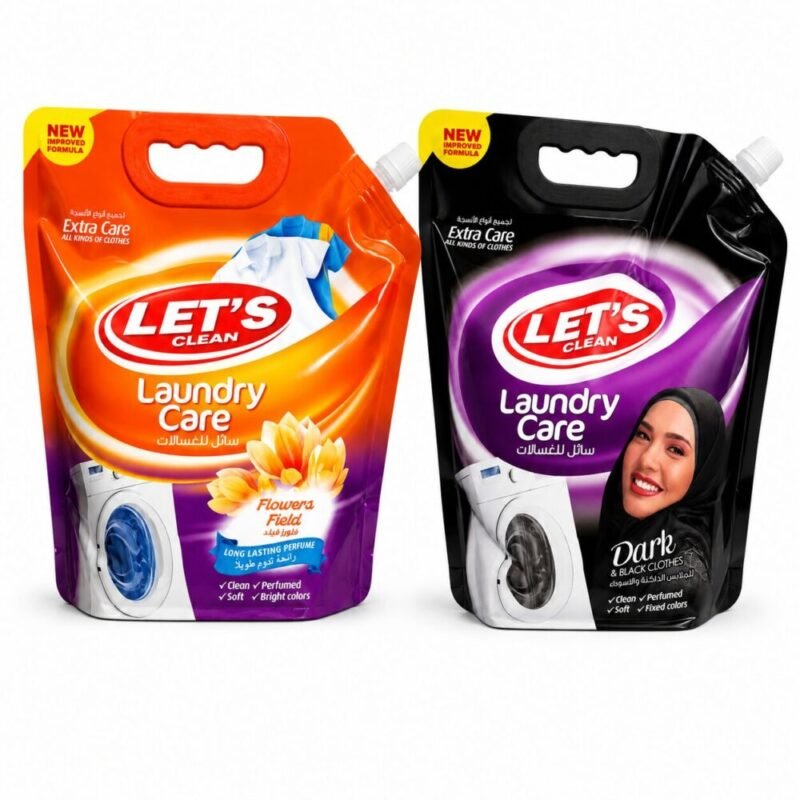"LET'S clean" Laundry Care 3500 ml - سائل للغسالات