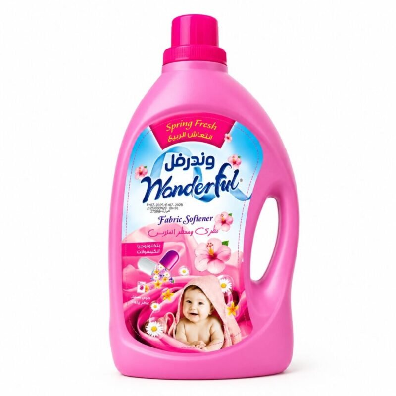 "Wonderful" Fabric Softener Spring Fresh 2750 g - مطرّي ومعطّر الملابس مع انتعاش الربيع