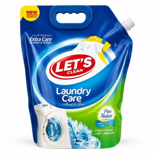 "LET'S clean" Laundry Care 3500 ml - سائل للغسالات