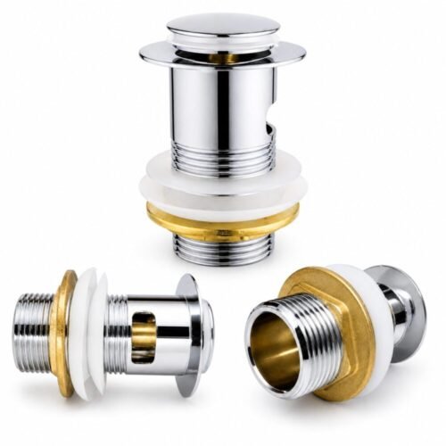 "Sunny" Click Clack Pop-Up Drain Stopper 8*6 cm - مصرف وسدادة مجلى حمام بنظام ضغط