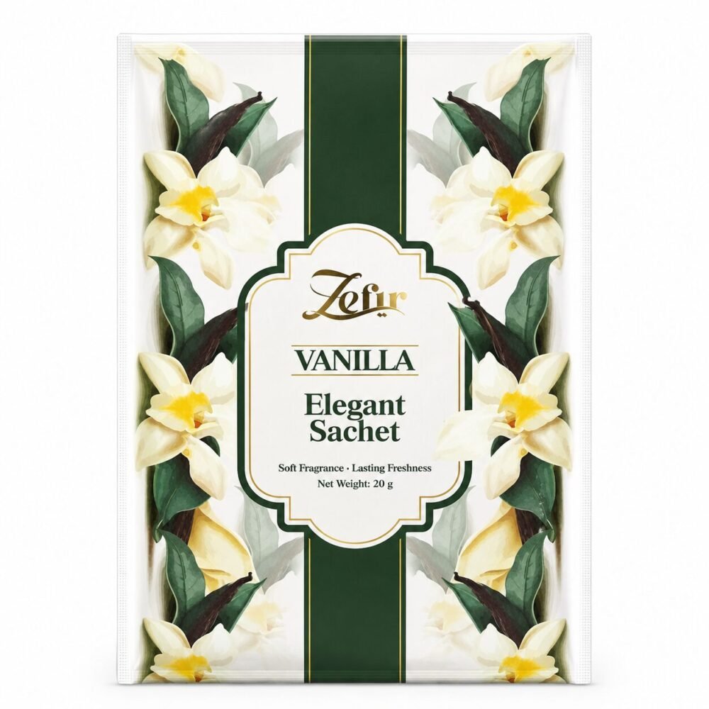 "Zefir" Elegant Sachet Soft Fragrance Lasting Freshness 20g - كيس معطّر