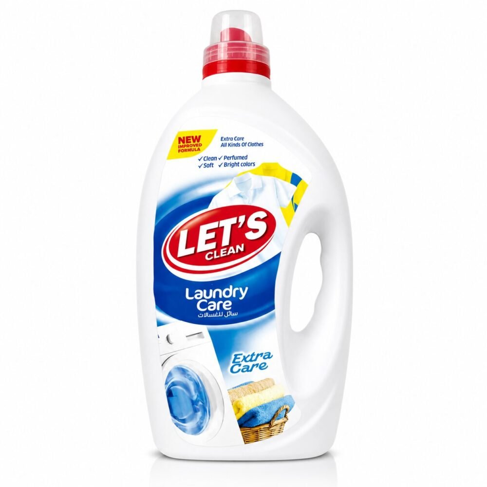 "LET'S clean" Laundry Care 5000 ml - سائل للغسالات